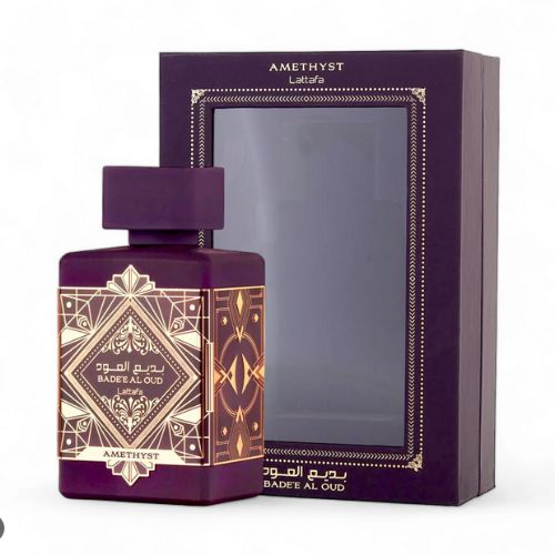 Lattafa Bade'e Al Oud Amethyst Luxury Perfume 3.4 oz | Women’s Eau de Parfum