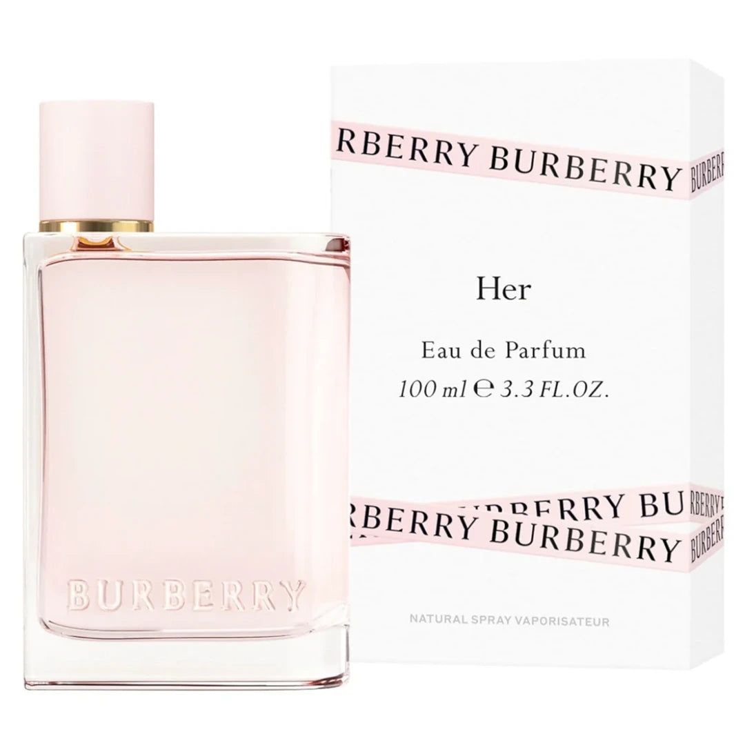 Burberry for Her Eau de Parfum 3.3 oz / 100ml EDP Spray for Women Luxury Perfume