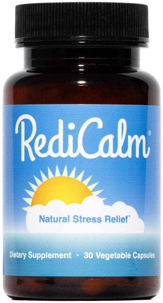 RediCalm – Natural Stress & Relaxation Support Supplement, Non-GMO, Vegan & Gluten-Free