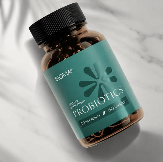 Bioma Probiotic Capsules – Daily Gut Health & Digestive Wellness Support, 60 Capsules
