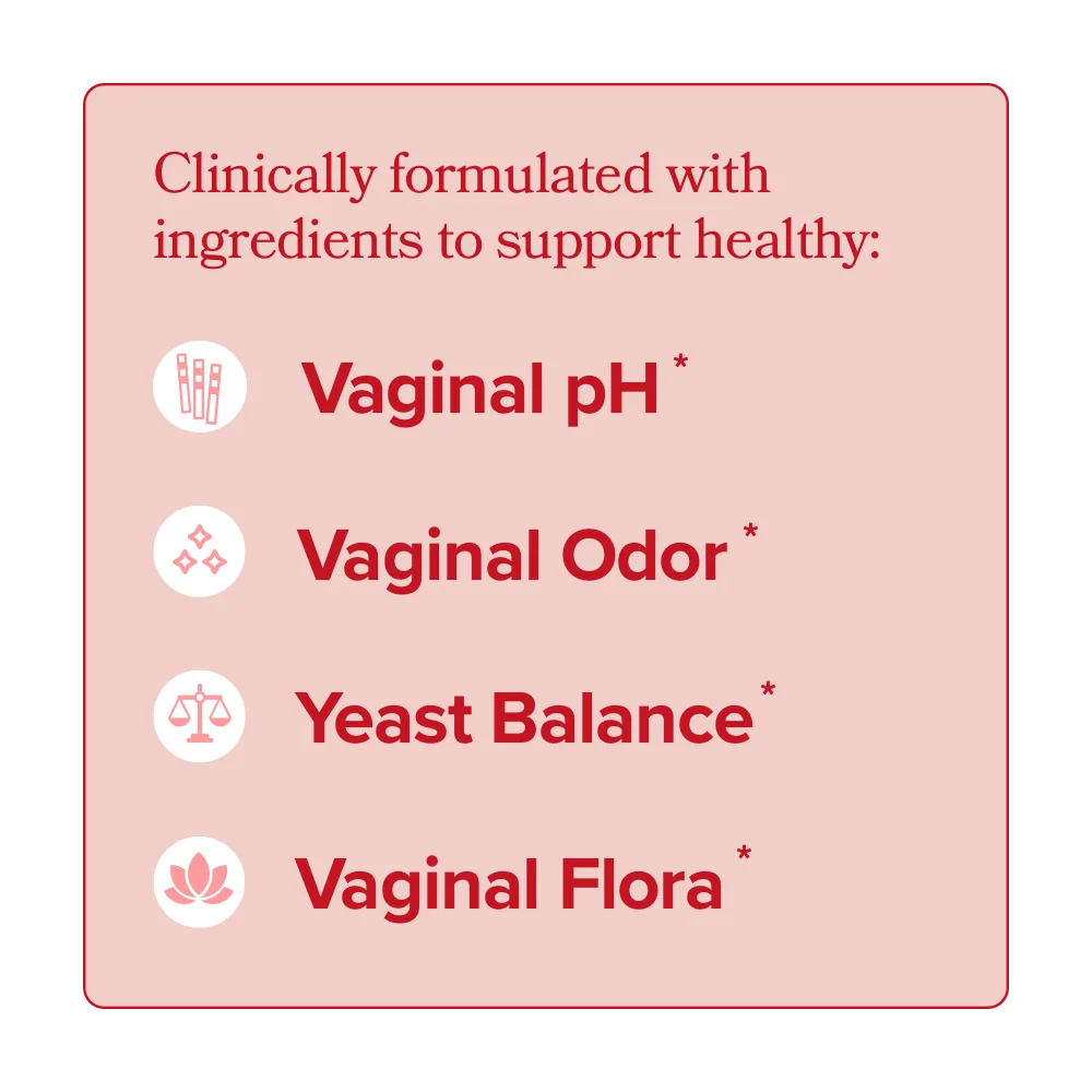 URO pH Balance Vaginal Probiotics – Women’s Vaginal & Urinary Wellness Support, 60 Capsules