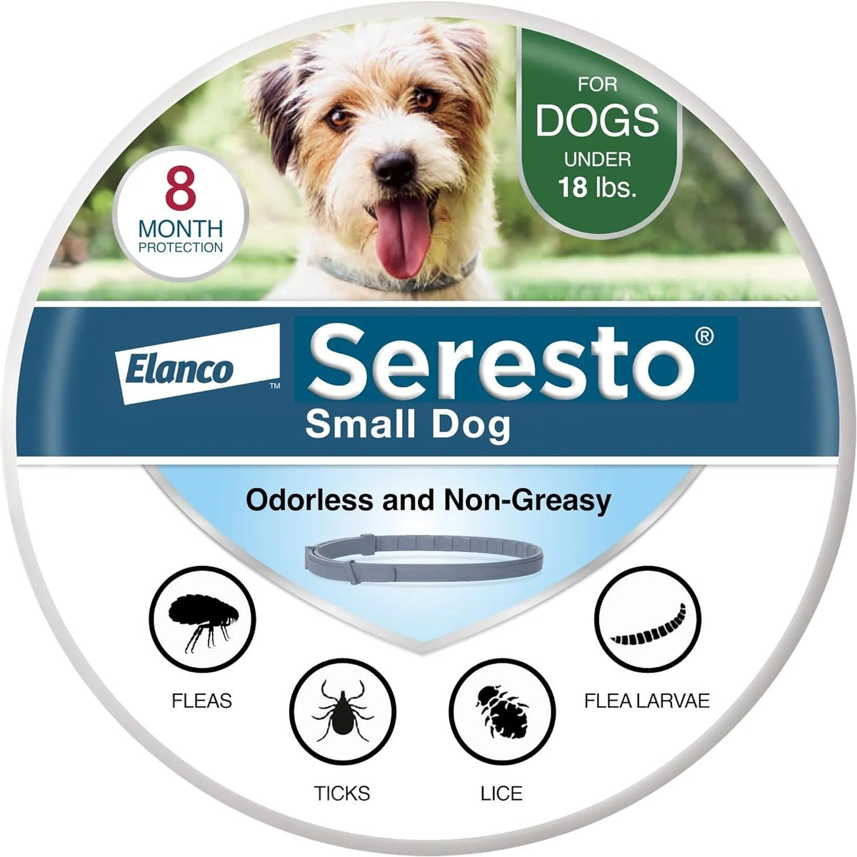Seresto Flea & Tick Dog Collar – Long-Lasting Flea & Tick Protection for Dogs