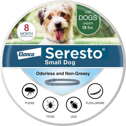Seresto Flea & Tick Dog Collar – Long-Lasting Flea & Tick Protection for Dogs
