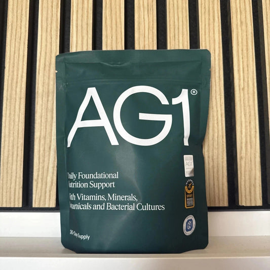 AG1 by Athletic Greens Pouch | Daily Foundational Nutrition Support 30-Day Supply