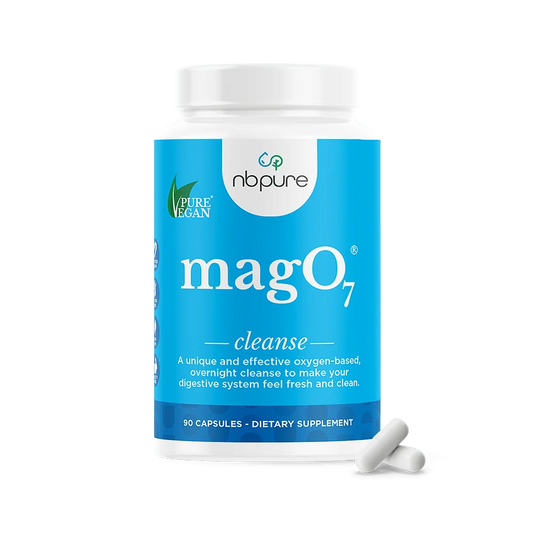 Nbpure MagO7 – Digestive Cleanse & Detox Support Supplement, 180 Capsules