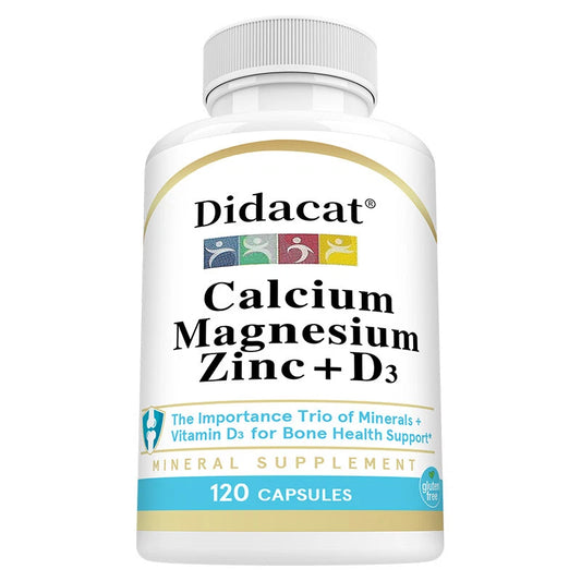 Ezorb Calcium Capsules – Bone, Joint & Muscle Health Support Supplement, 180 Count