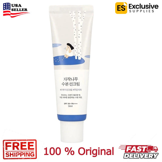 ROUND LAB Birch Juice Moisturizing Sunscreen 50ml ONLY - FREE SHIPPING