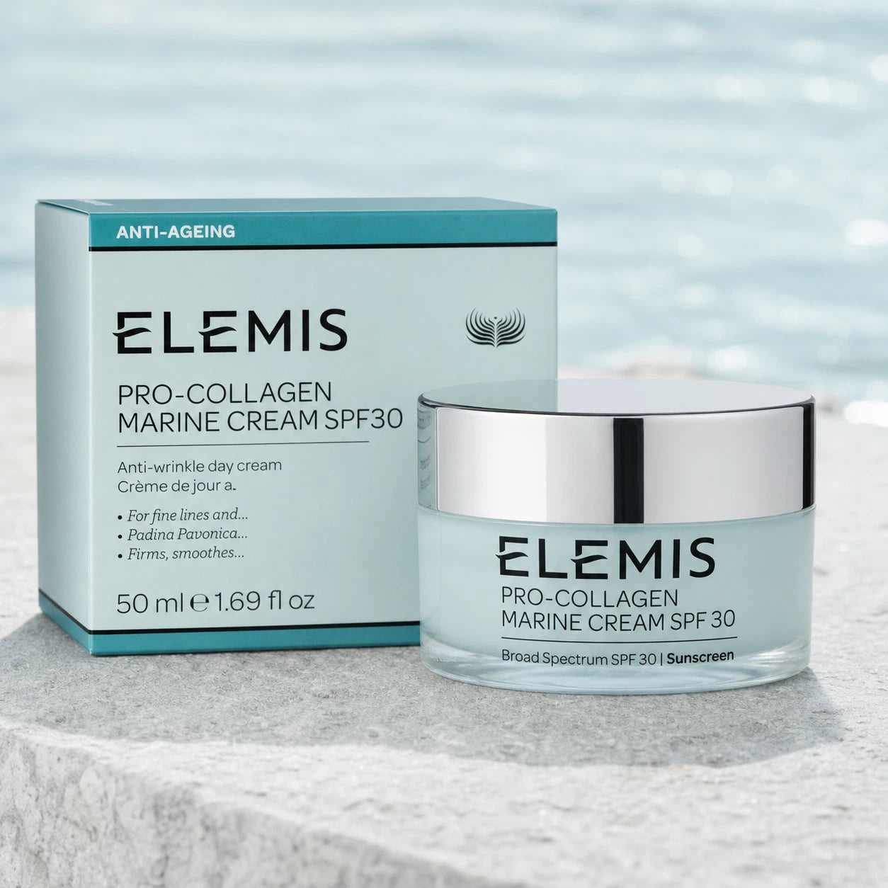 Elemis Pro-Collagen Marine Cream SPF 30 50 ml 1.6 oz New Sealed Exp. 2028