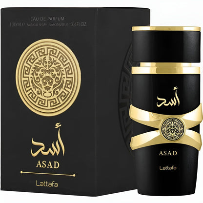 Lattafa Asad Luxury Perfume 3.4 oz | Unisex Eau de Parfum Cologne