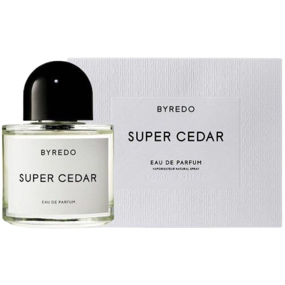 Byredo Super Cedar Eau de Parfum 3.4 oz / 100ml Spray for Men New With Box Luxury Perfume