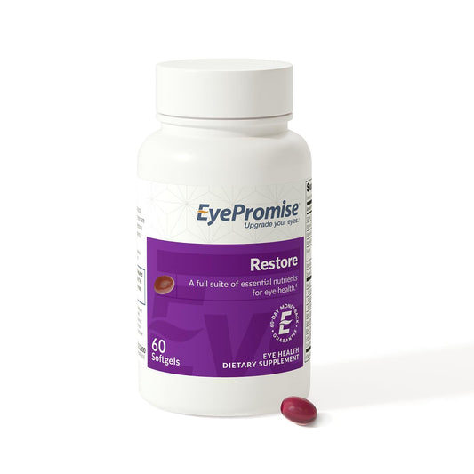 EYE PROMISE Restore Eye Supplements 60 Softgels Dietary Supplement Luxury Wellness