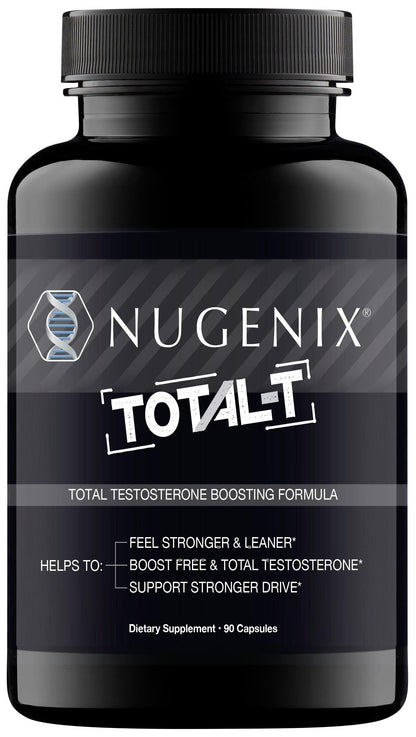 Nugenix Total-T Testosterone Support – Men’s Energy & Endurance Formula, 90 Capsules