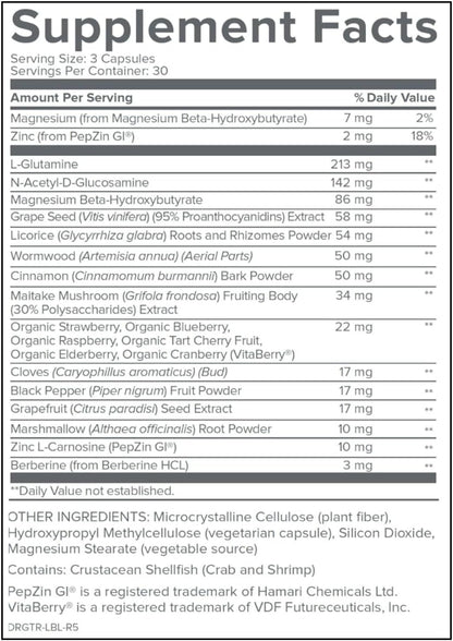 Gundry MD Total Restore – Gut Health & Gut Lining Support Supplement, 90 Capsules (Glass Bottle)
