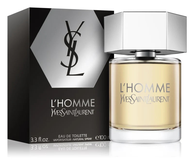 Yves Saint Laurent L’Homme Eau de Toilette Spray 3.4 oz (100ml) for Men